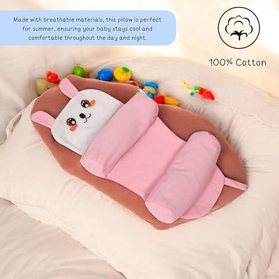 Baby Shaping Head Support Pillow - Assorted Colour