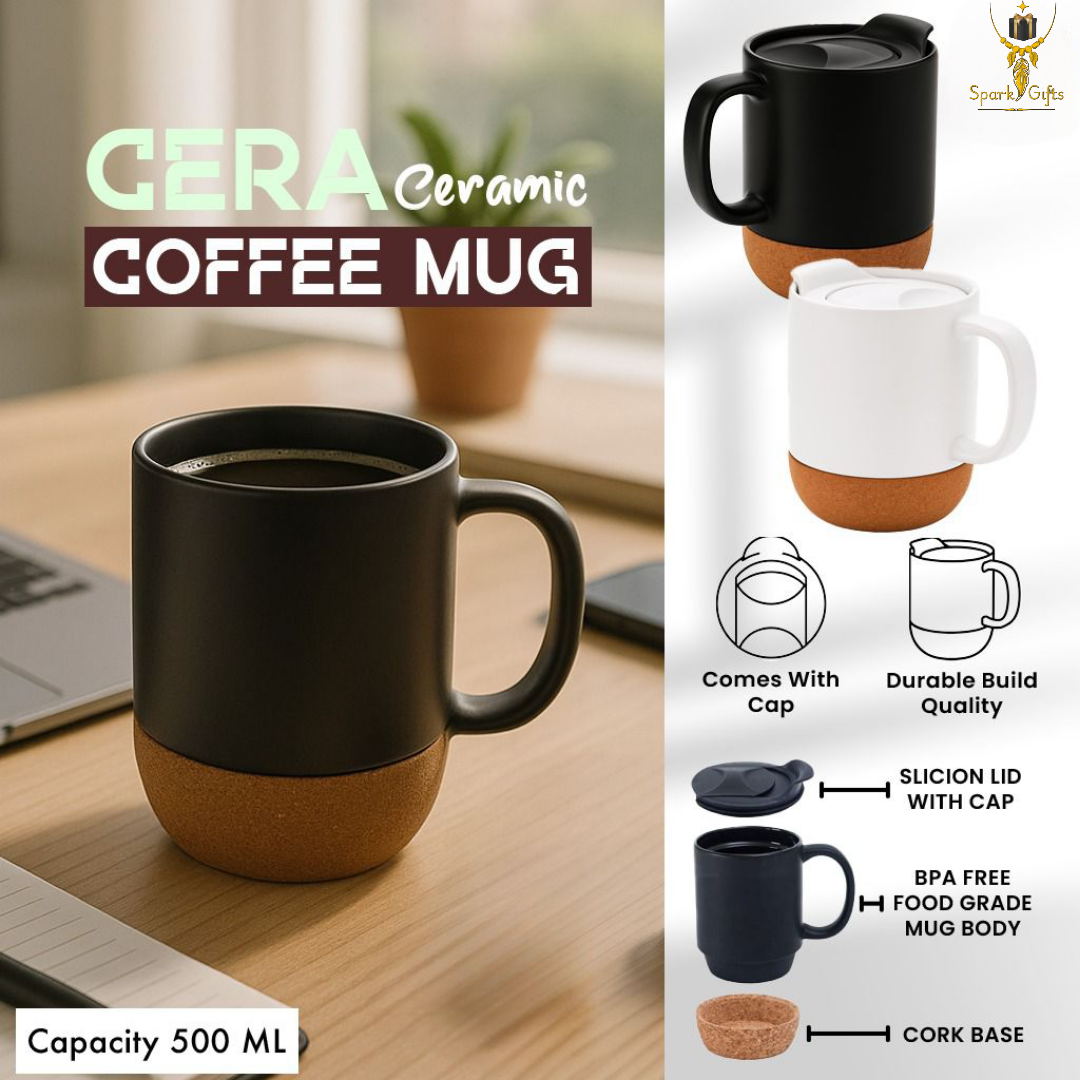GERA Ceramic Coffee Mug – 500ml